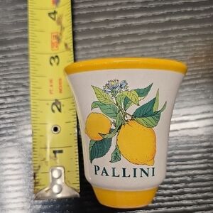 Deruta Italy Decal Shot Glass.